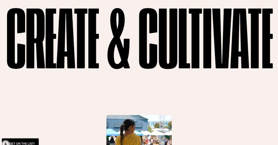 Create & Cultivate - Conference Website Examples Canvas Conference Conference Website Examples