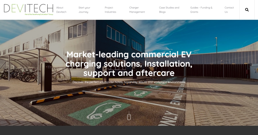 Devitech - Factory Website Example AngloAmerican - Factory Website Example
