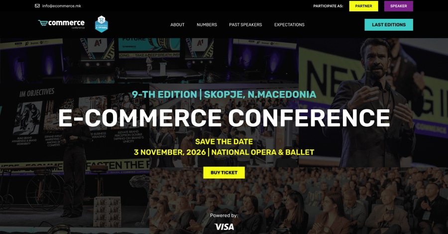 Ecommerce Conference - Conference Website Examples Ecommerce Conference Conference Website Examples