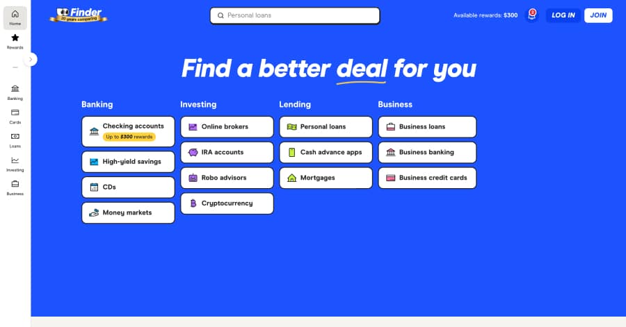Finder - Landing Page Design Example Best Landing Pages_Making Sense Of Cents