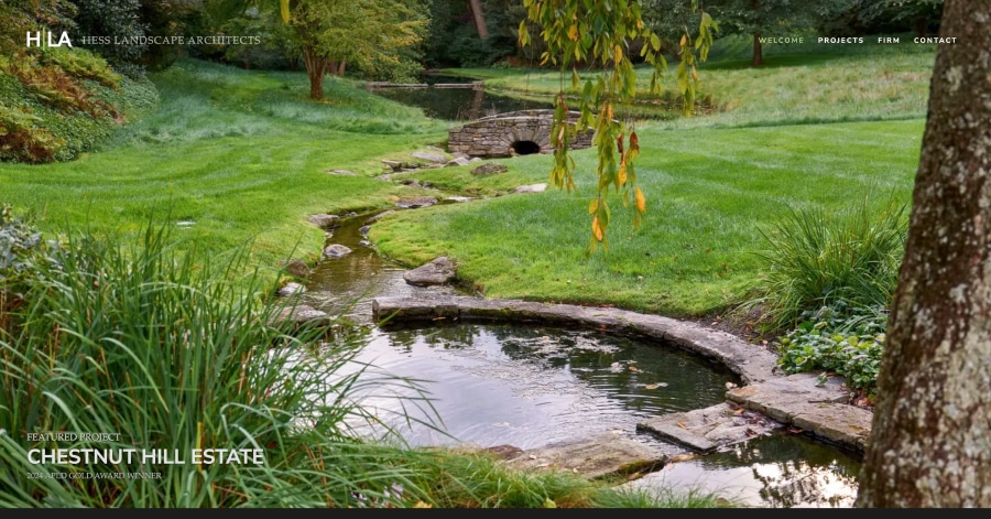 HLA - Landscaping Website Example