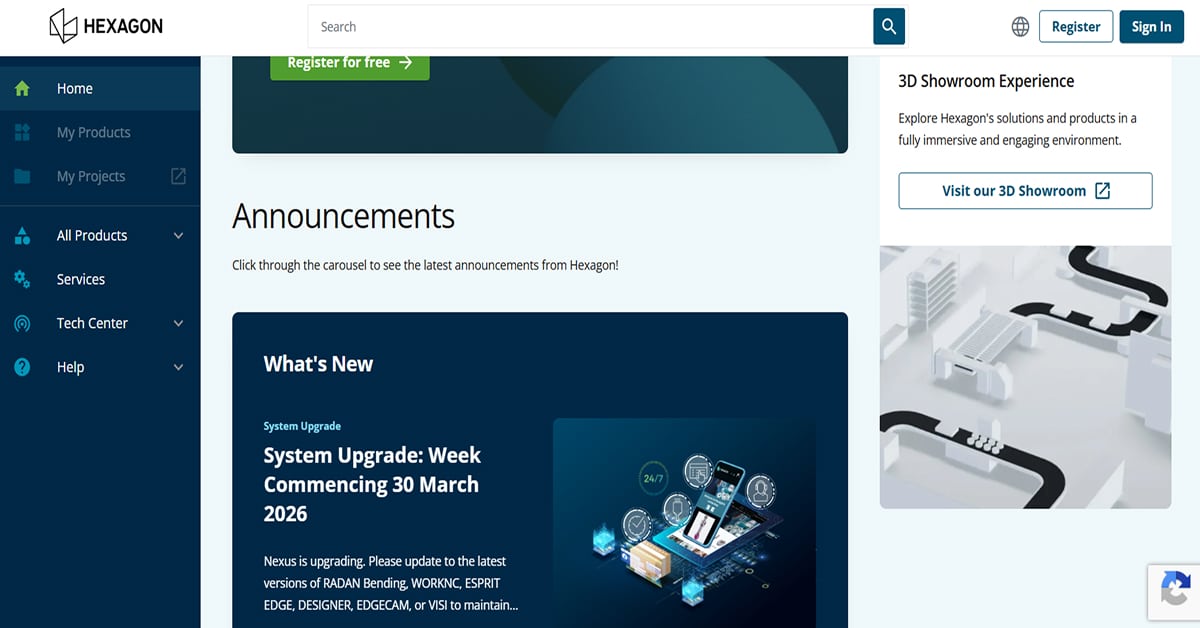 Hexagon - Blue Web Design Best Blue Websites_TROA