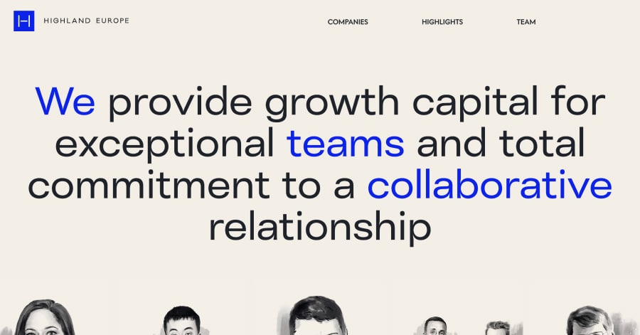 Highland Europe - Drop Servicing Website Examples Highland Europe - Drop Servicing Website Examples