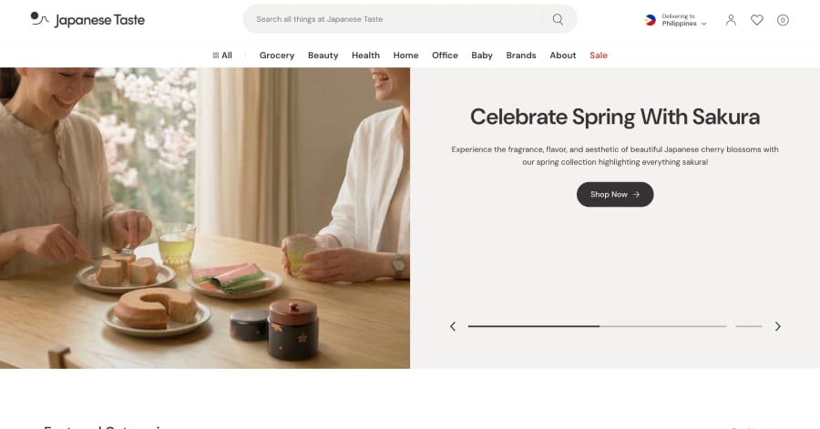 Japanese Taste - Culture Website Examples Japanese Taste - Japanese Website Example