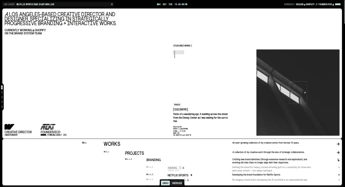 Jon Way Studio - Webflow Website Jon Way Studio