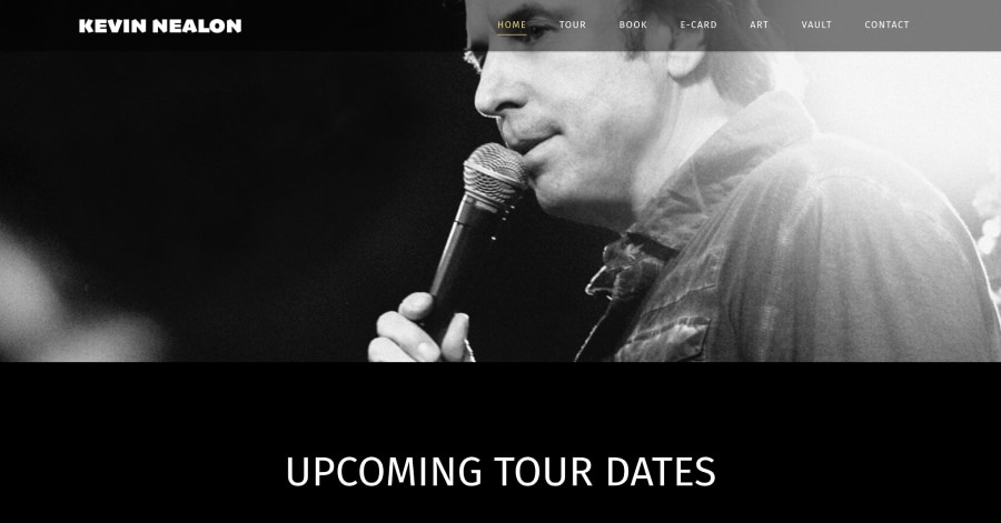 Kevin Nealon - Comedian Website Example Kooyonga Golf Club - Golf Course Website Examples