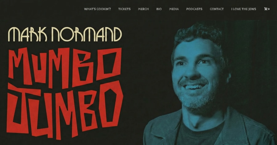 Mark Normand - Comedian Website Example Kooyonga Golf Club - Golf Course Website Examples