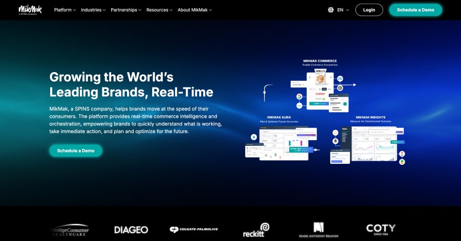 MikMak - Startup Website Example mikmak - startup website ex