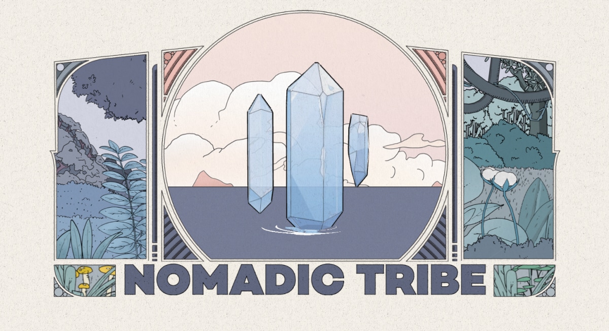Nomadic Tribe - Playful Website Best Pink Website Examples_Pink Cafe