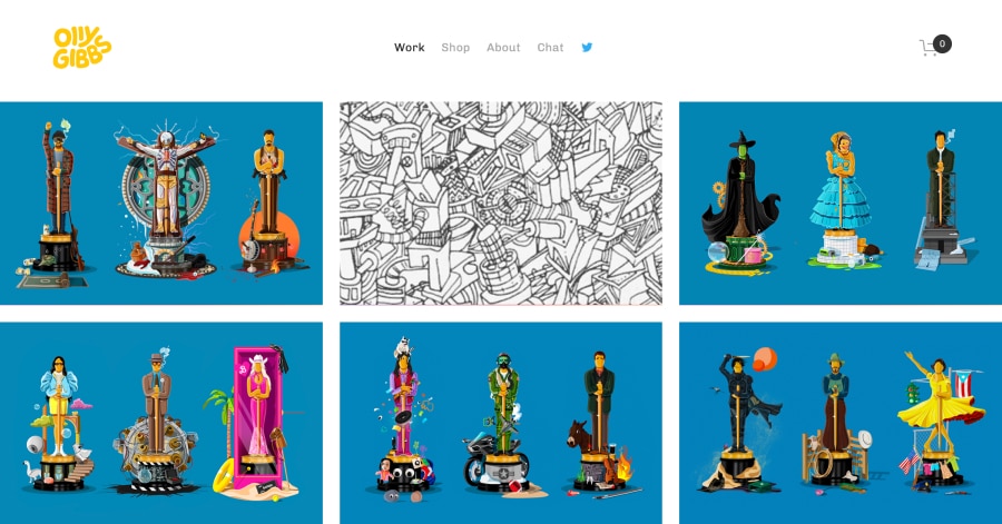 Best Graphic Design Websites_Olly Gibbs