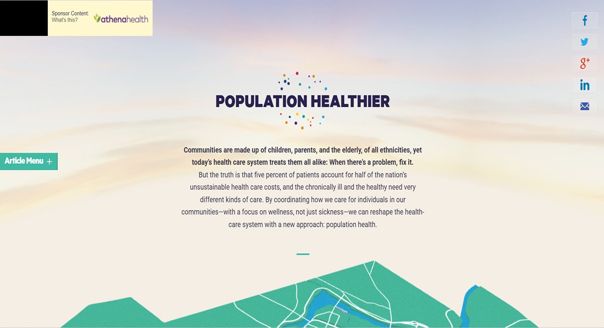 On the Front Lines of America’s Health Care Revolution - Pillar Page Mercedes AMG - Carousel Website Examples