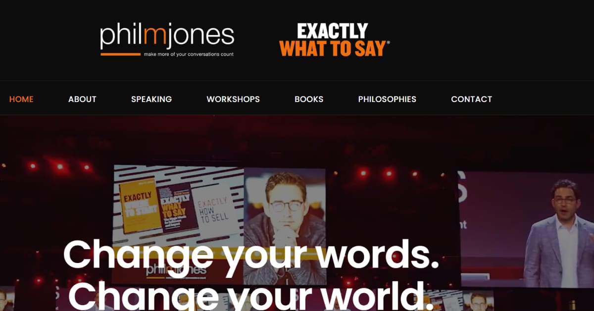 Best Public Speaker Websites_Phil M Jones