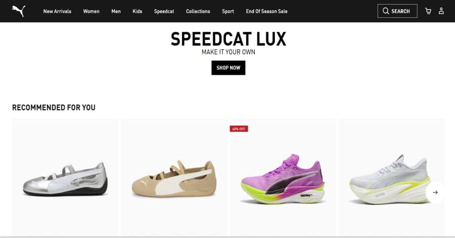 Ciana Newman - Model Website Examples