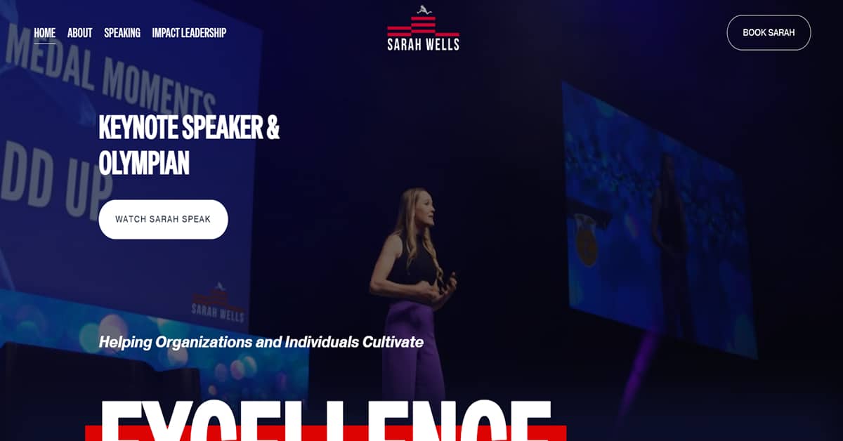 Sarah Wells - Public Speaker Website Best Public Speaker Websites_Sarah Wells