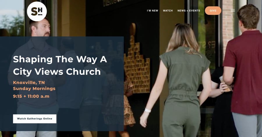 Stonebridge Church - Community Website Example
