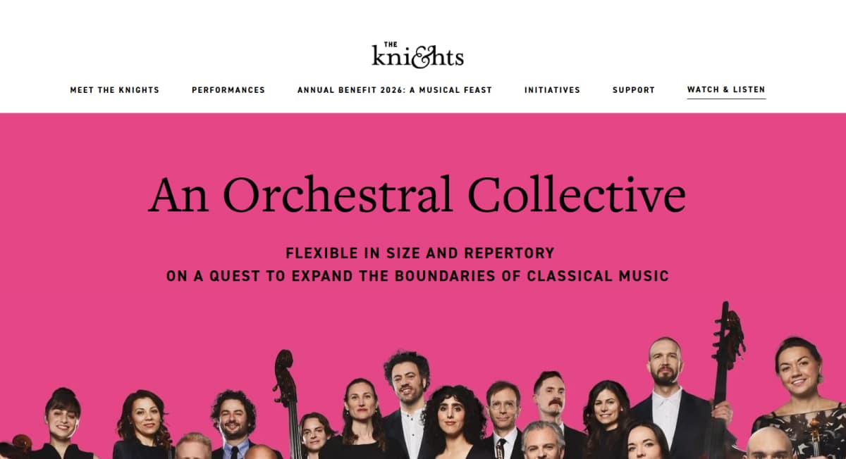 The knights - Pink Web Design