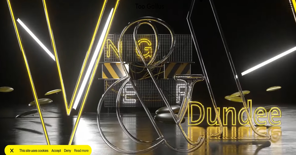 Too Gallus - Videographer Website