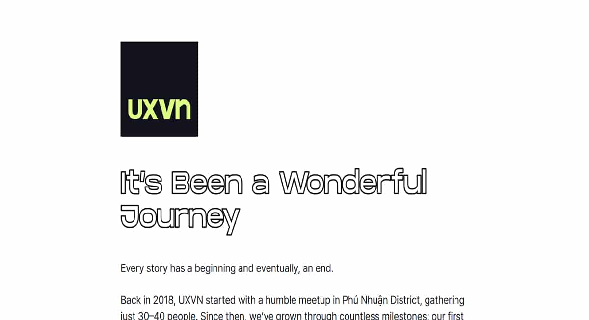 UXVN - Conference Website Aiga Conference Website Examples