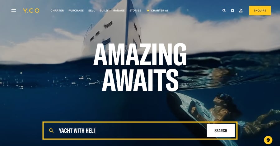 Y. Co - Luxury Website Examples
