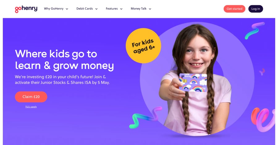 gohenry - Startup Website Example gohenry - startup website examples