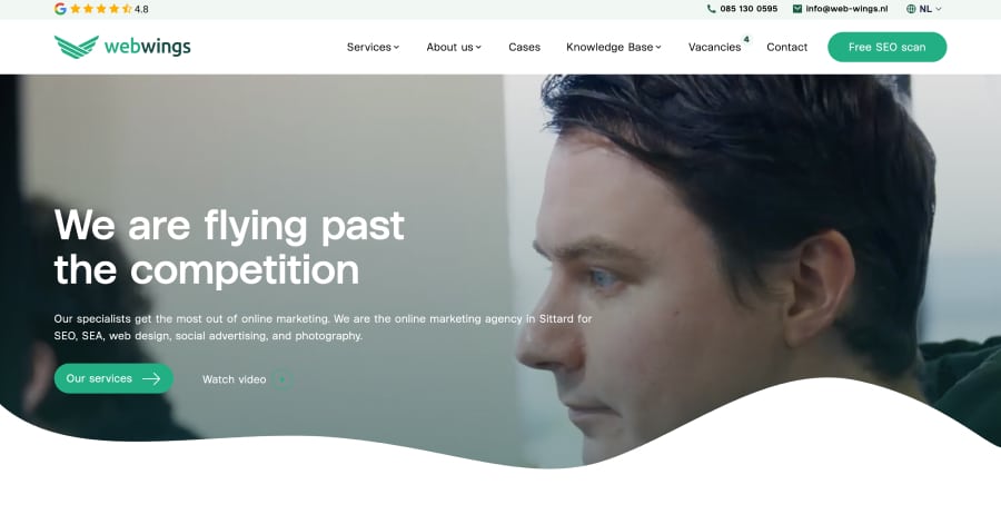 webwings - Drop Servicing Website Examples Web Wings - Drop Servicing Website Examples