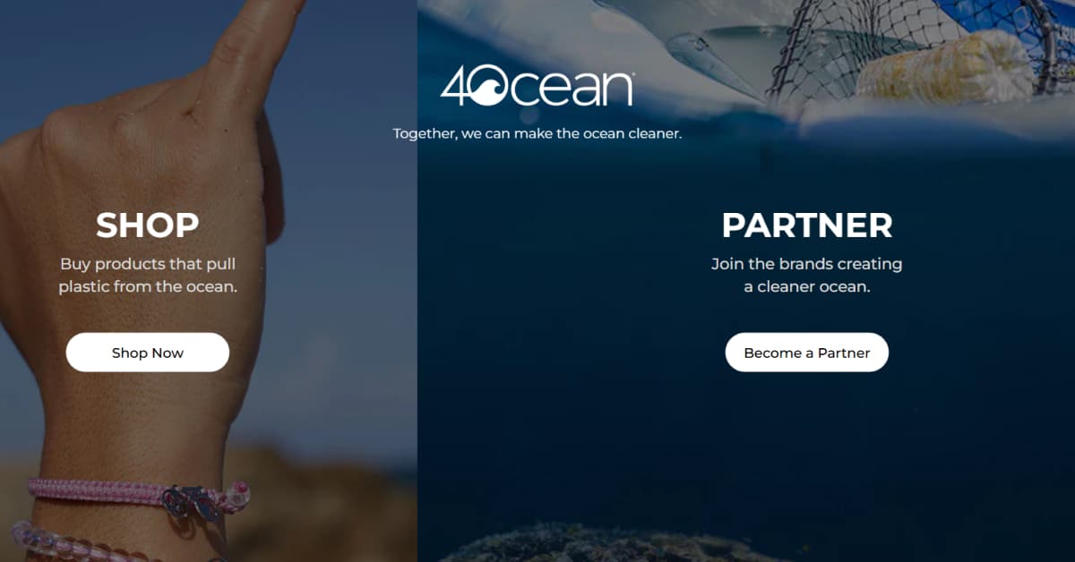 4Ocean - Responsive Website Example Cindy Prado - Model Website Examples