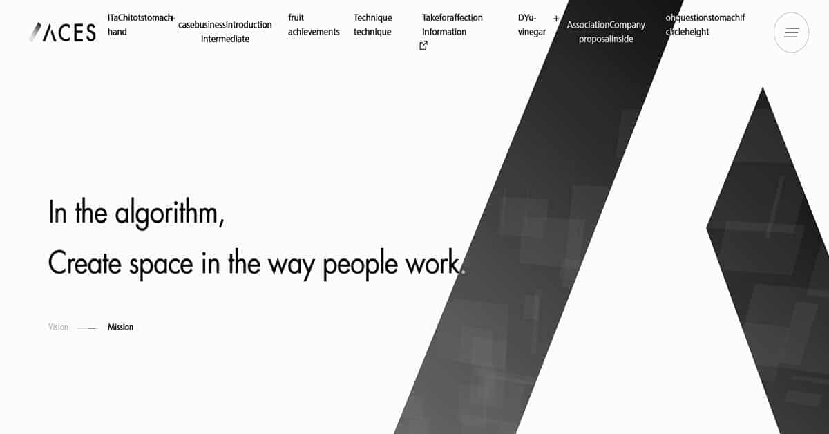 ACES - White Web Design Aces