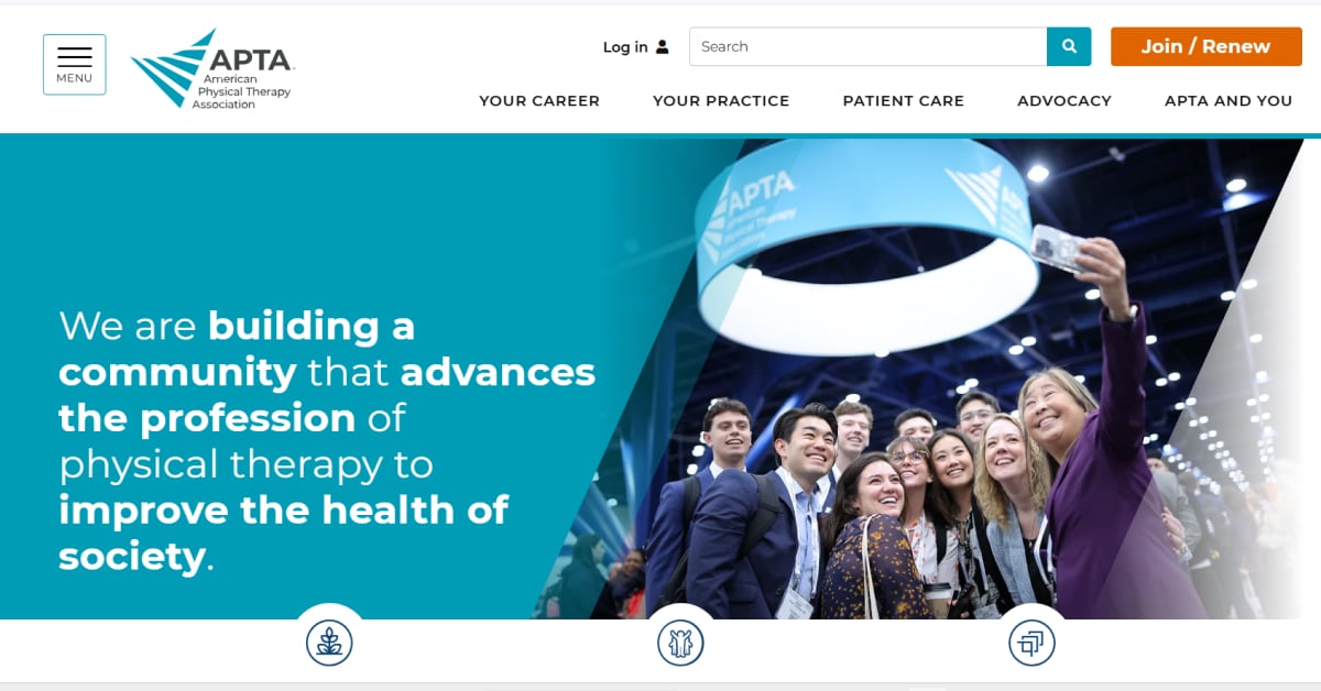 APTA - Therapist Website Best Therapist Websites_American Physical Therapy Association
