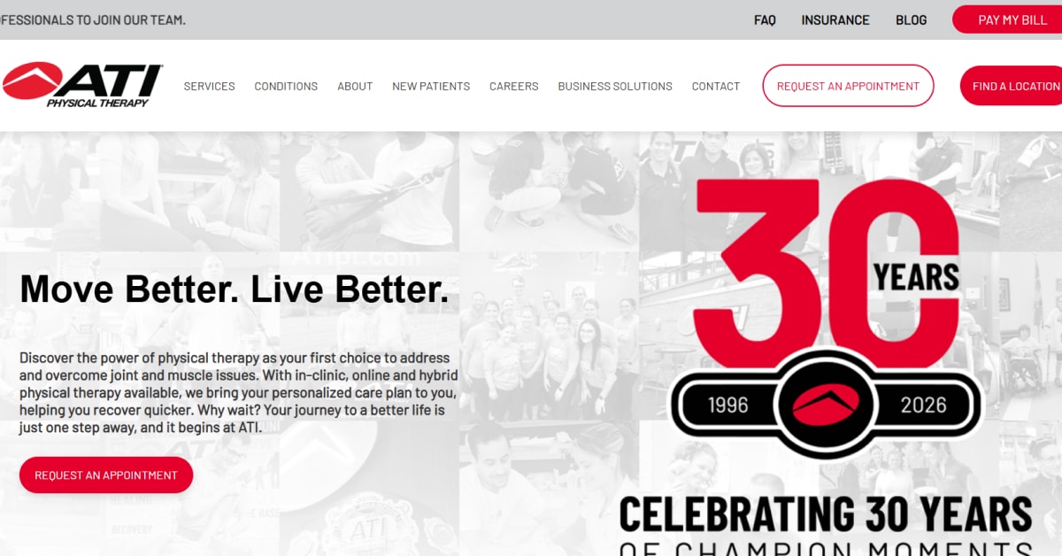 ATI - Therapist Website Best Therapist Websites_ATI Physical Therapy
