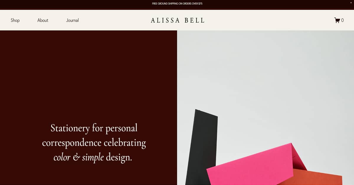 Alissa Bell - Squarespace Website