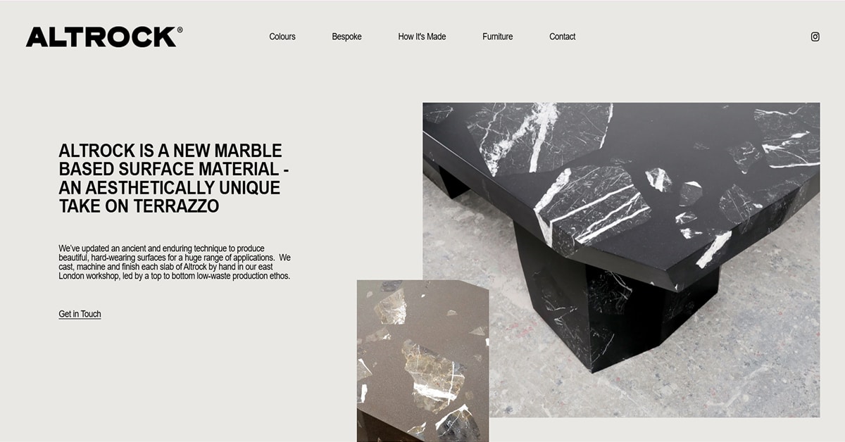 Altrock - Squarespace Website