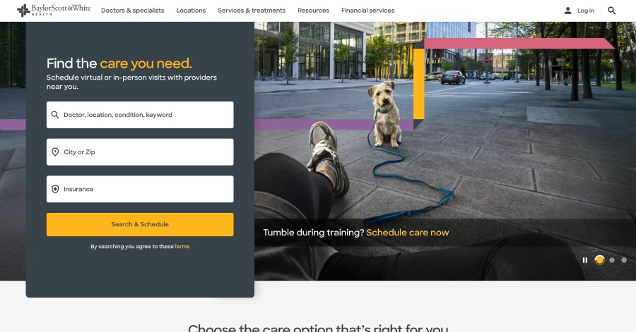 Best Lead Magnet Websites_Baylor Scott