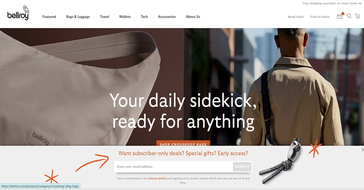 Best White Web Design_Bellroy