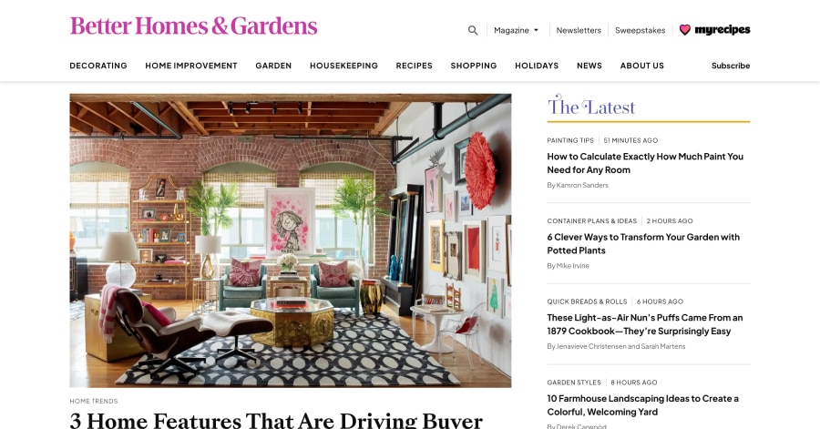 25 Best Home & Garden Websites_BetterHomesNGardens