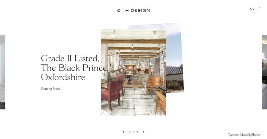 CH Design - Interior Website Example