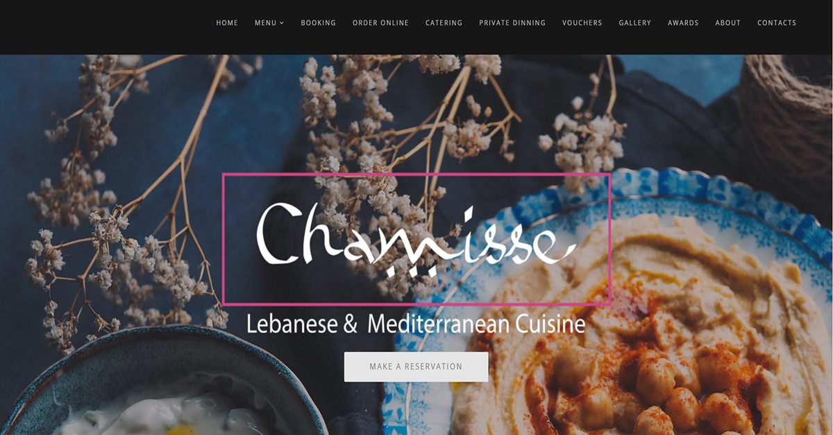 Best Restaurant Websites_Chamisse