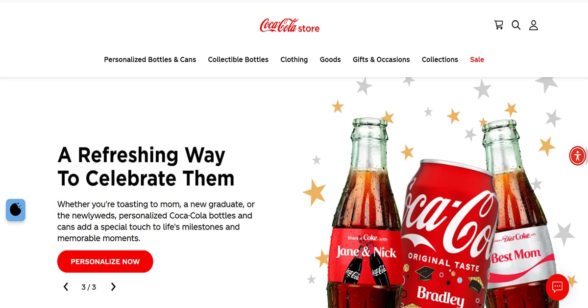 Best Red Websites_Coca Cola