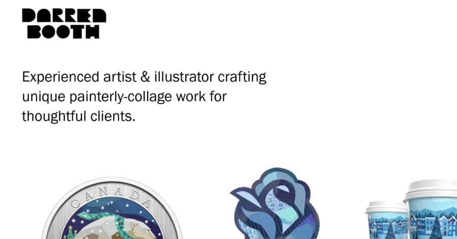 Darren Booth - Squarespace Website