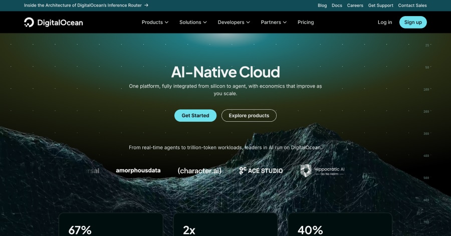 DigitalOcean - GatsbyJS Website Example