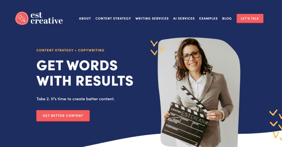 EST Creative - Squarespace Website Kris Bowers Squarespace Website Example