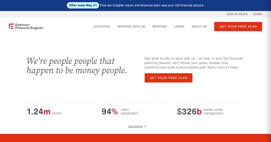 Edeiman Financial Engines - Financial Website Example