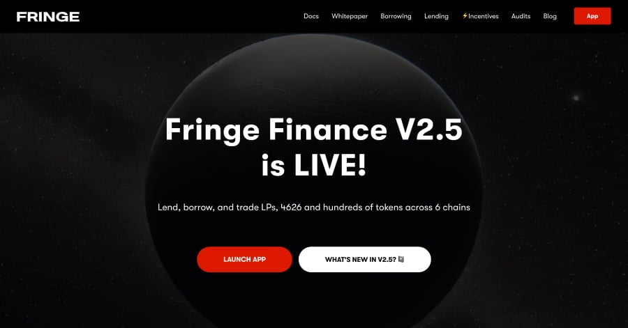 Fringe - Financial Website Example