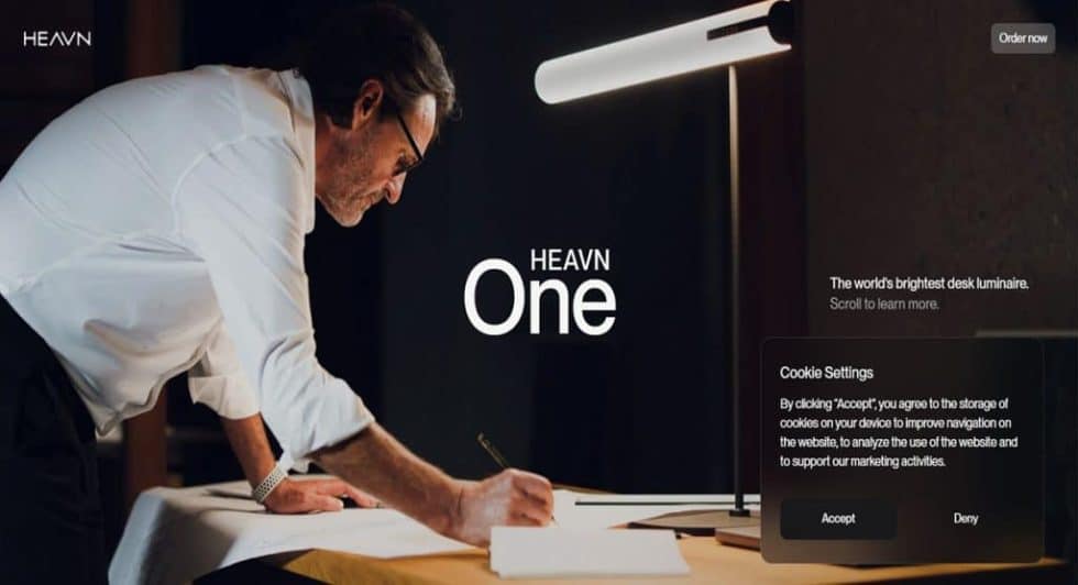 Heavn - Responsive Website Example