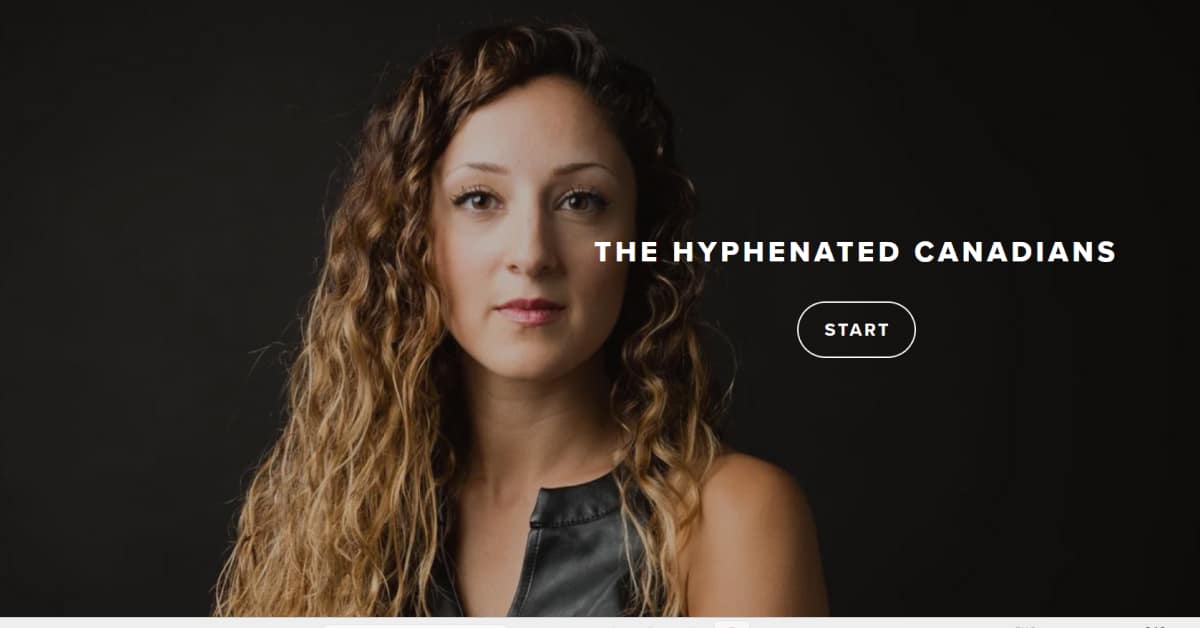 Hypenated Canadians - Squarespace Website