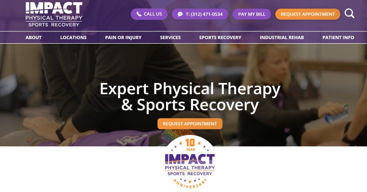 IMPACT - Therapist Website