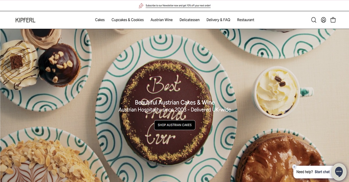 Kipferl - Squarespace Website