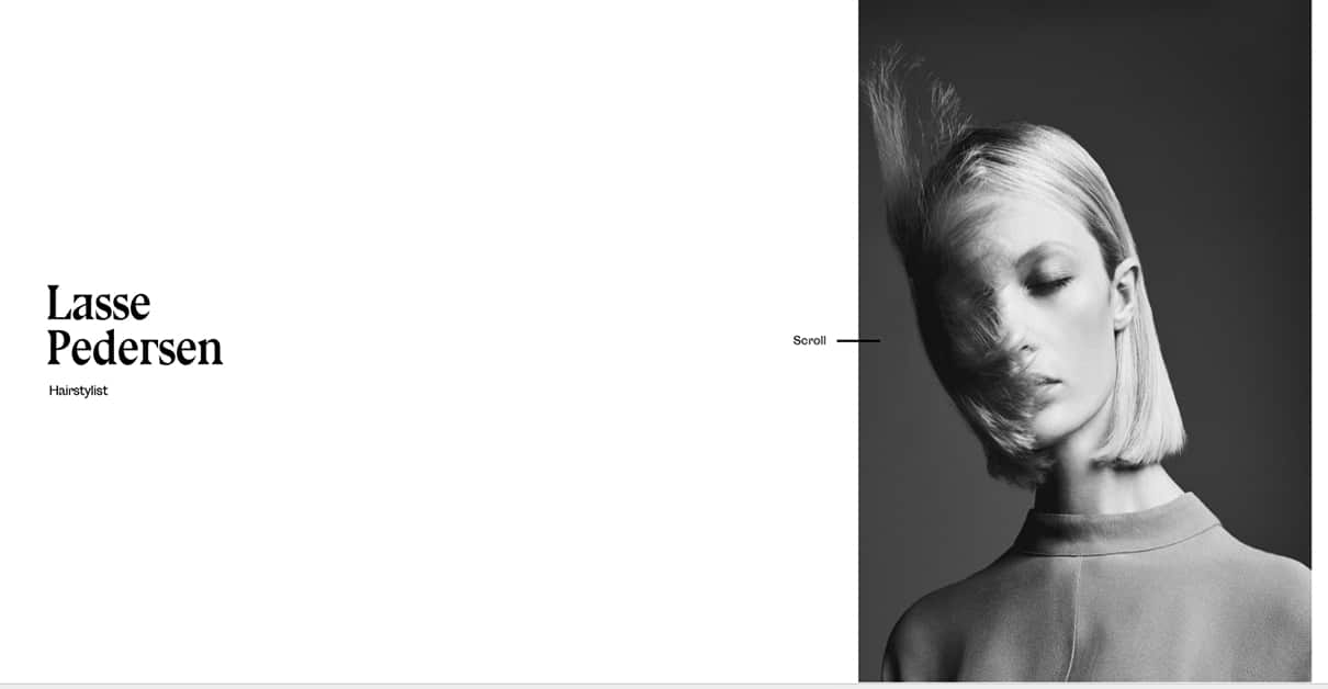 Lasse Pederson - White Web Design