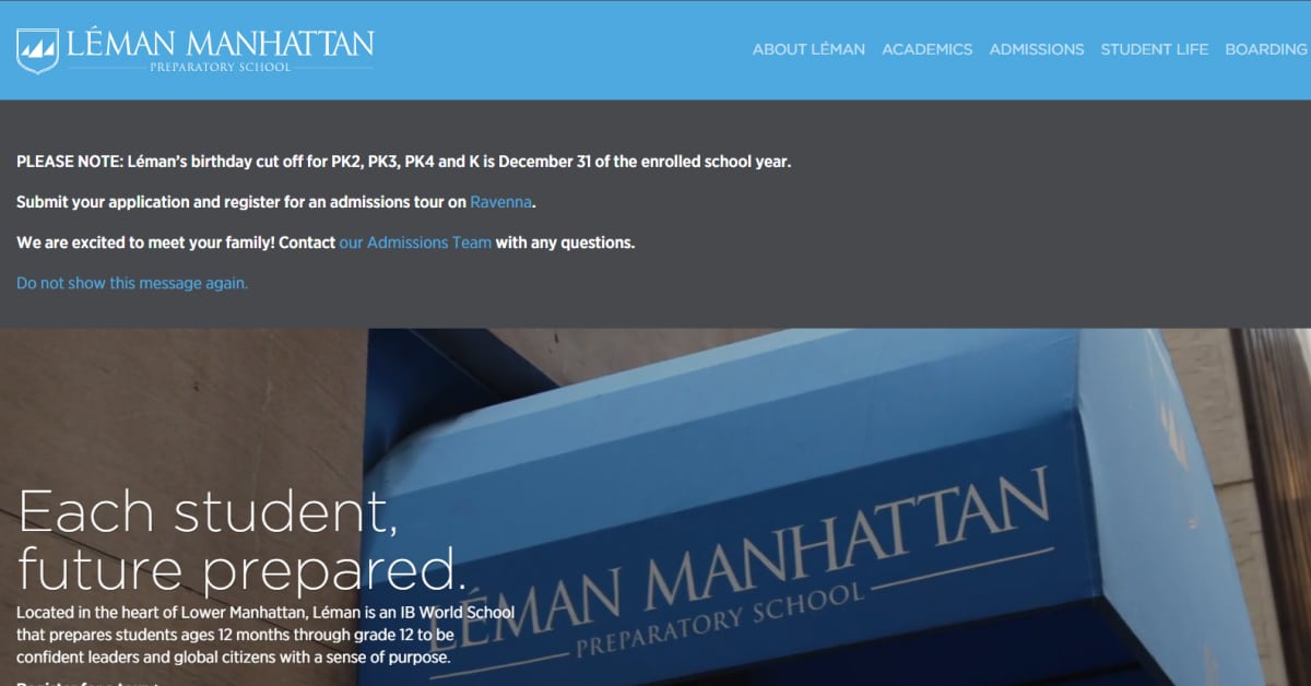 Leman Manhattan Preparatory School