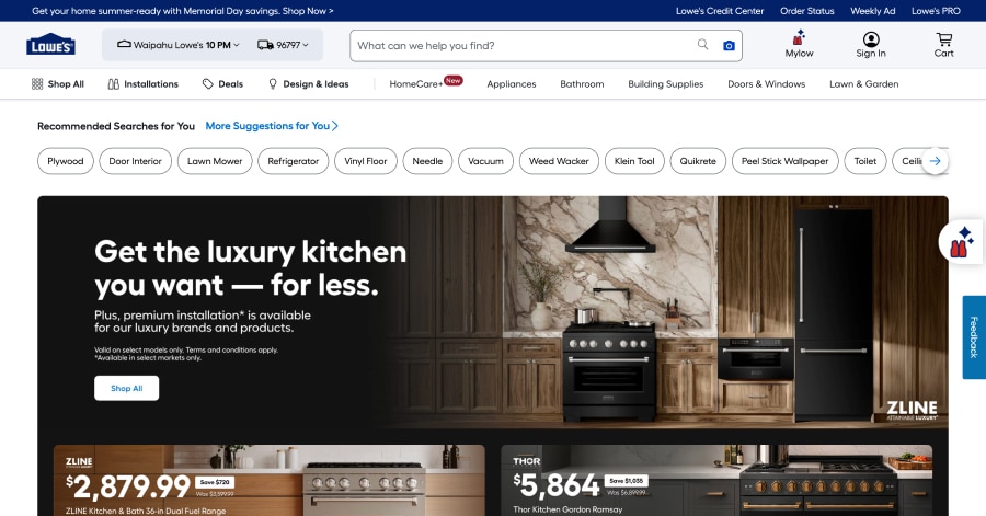 25 Best Home & Garden Websites_Lowes