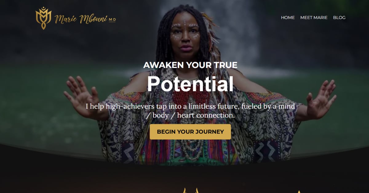 Mbouni - Therapist Website